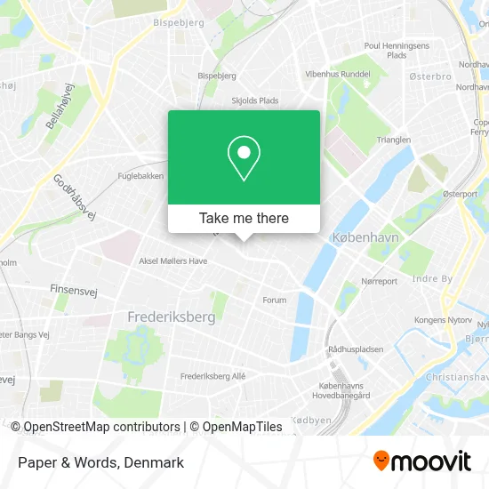 Paper & Words map