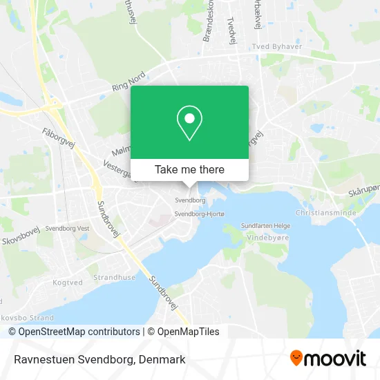 Ravnestuen Svendborg map
