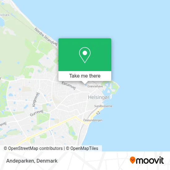 Andeparken map