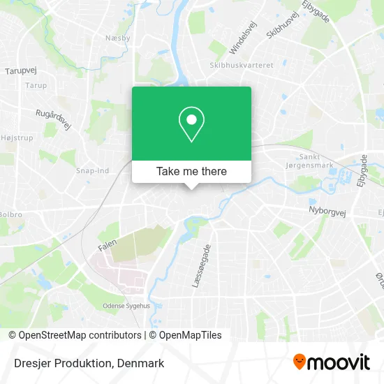 Dresjer Produktion map