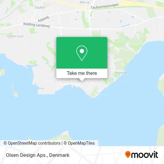 Olsen Design Aps. map