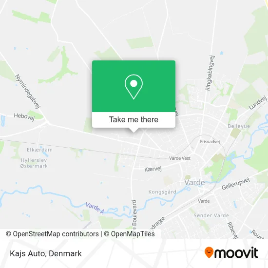 Kajs Auto map