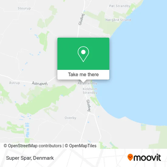 Super Spar map