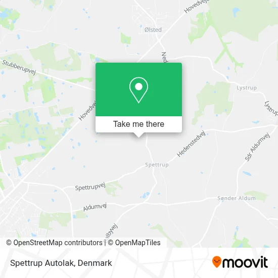 Spettrup Autolak map