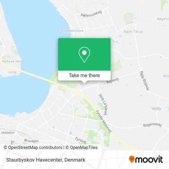 Staurbyskov Havecenter map