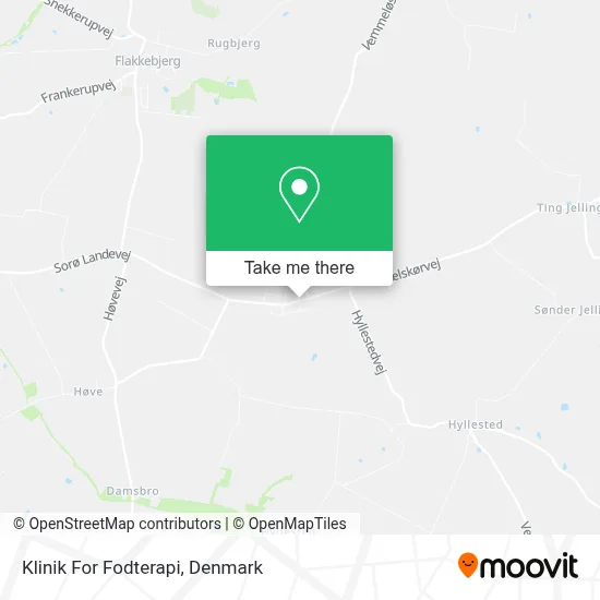 Klinik For Fodterapi map
