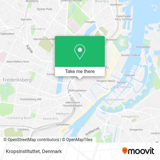 Kropsinstituttet map