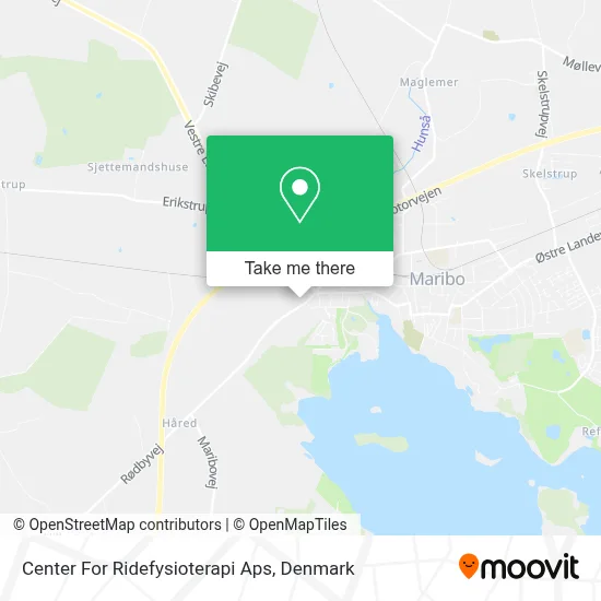 Center For Ridefysioterapi Aps map