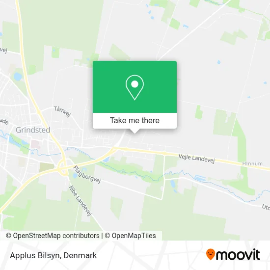 Applus Bilsyn map