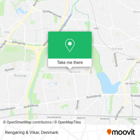 Rengøring & Vikar map