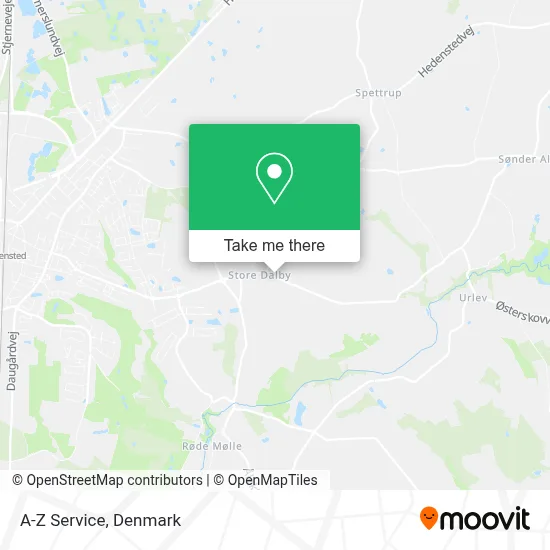 A-Z Service map