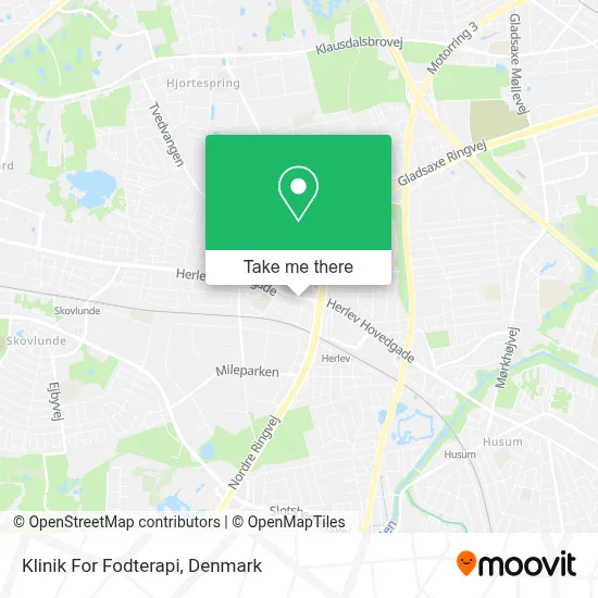 Klinik For Fodterapi map