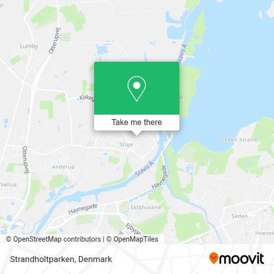 Strandholtparken map