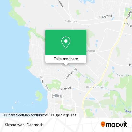 Simpelweb map