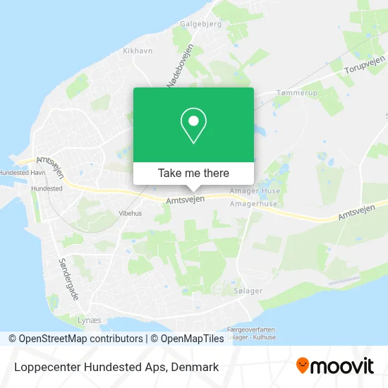 Loppecenter Hundested Aps map