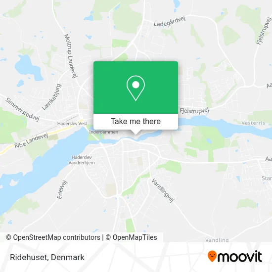 Ridehuset map