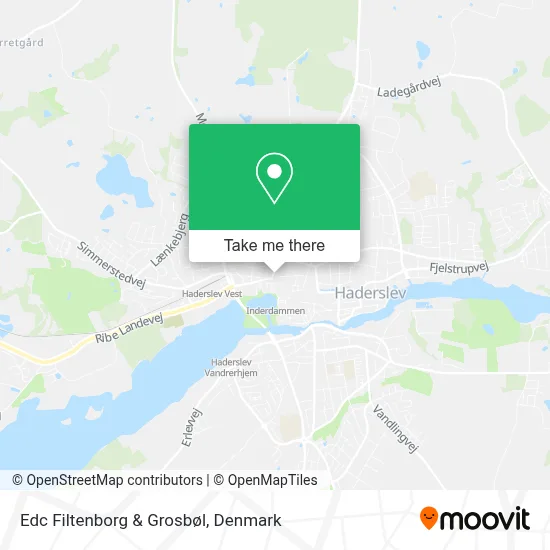 Edc Filtenborg & Grosbøl map