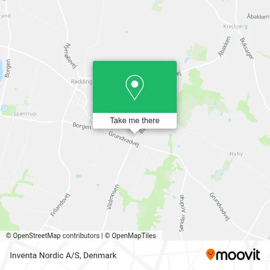 Inventa Nordic A/S map