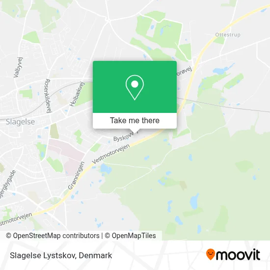Slagelse Lystskov map