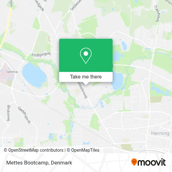 Mettes Bootcamp map