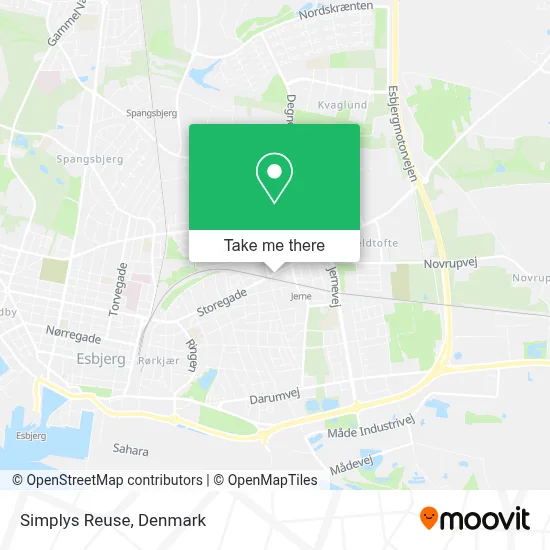 Simplys Reuse map