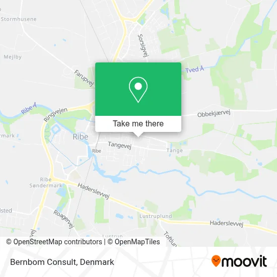 Bernbom Consult map