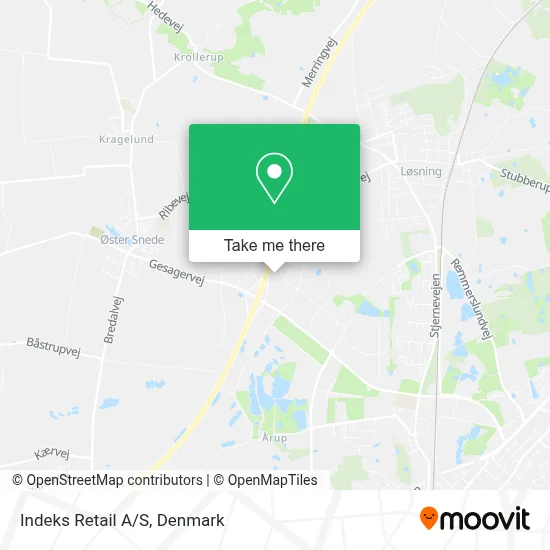 Indeks Retail A/S map