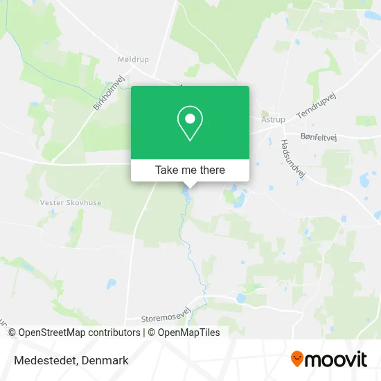 Medestedet map