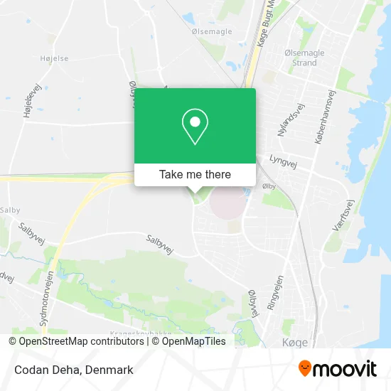 Codan Deha map