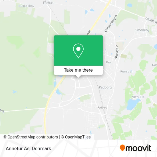 Annetur As map