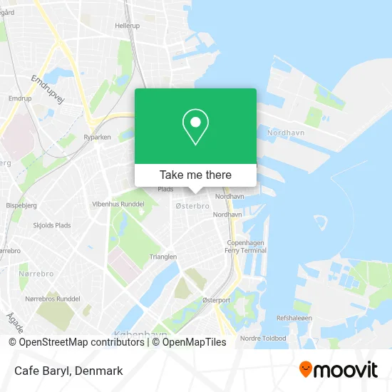 Cafe Baryl map
