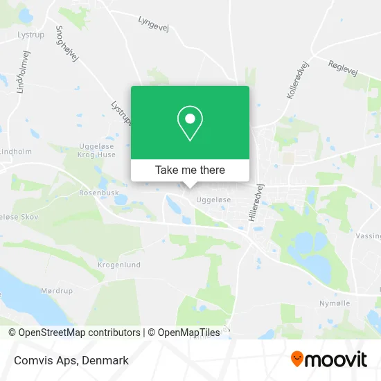 Comvis Aps map