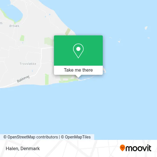 Halen map