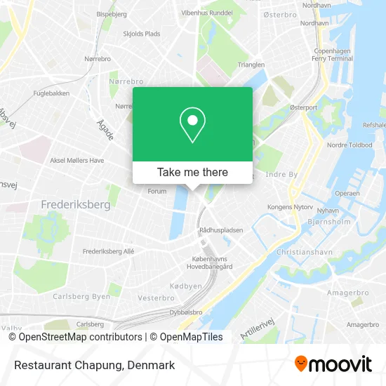 Restaurant Chapung map