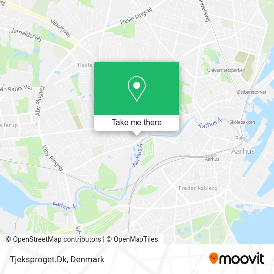 Tjeksproget.Dk map