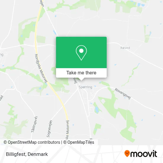Billigfest map