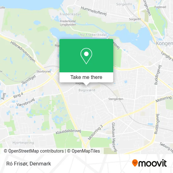 Ró Frisør map