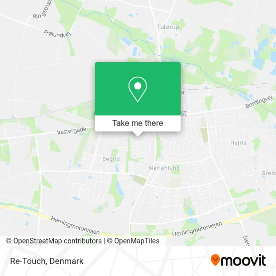 Re-Touch map
