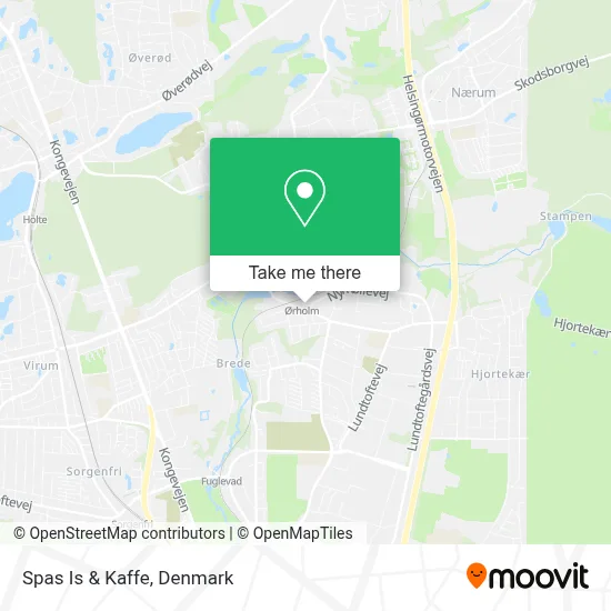 Spas Is & Kaffe map