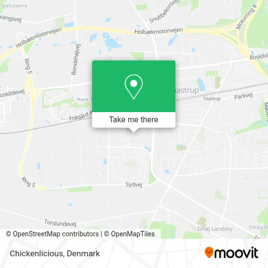 Chickenlicious map