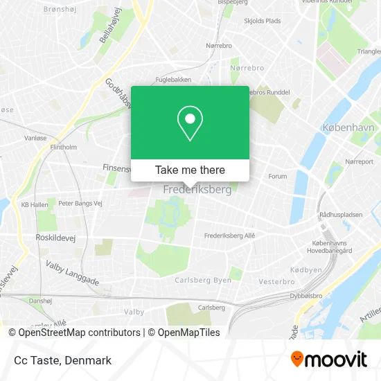 Cc Taste map
