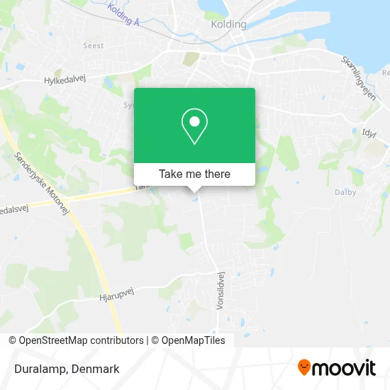 Duralamp map