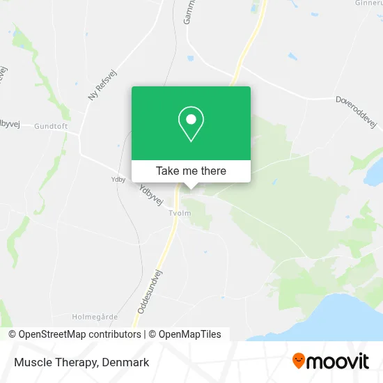 Muscle Therapy map