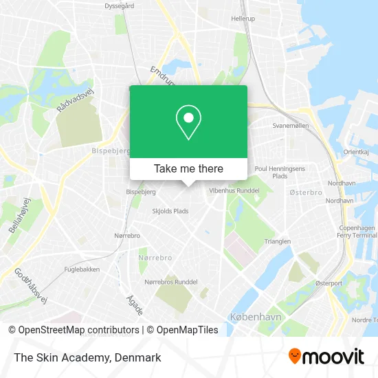 The Skin Academy map