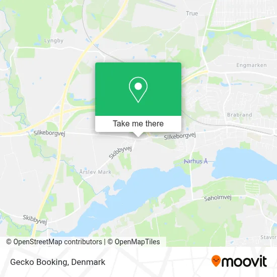Gecko Booking map