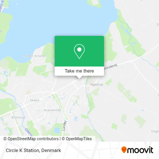 Circle K Station map