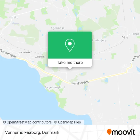 Vennerne Faaborg map