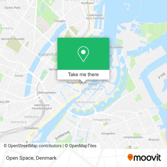Open  Space map