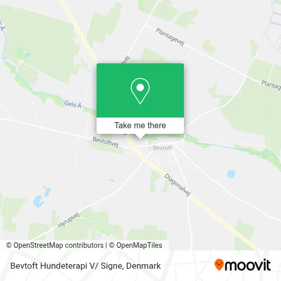 Bevtoft Hundeterapi V/ Signe map