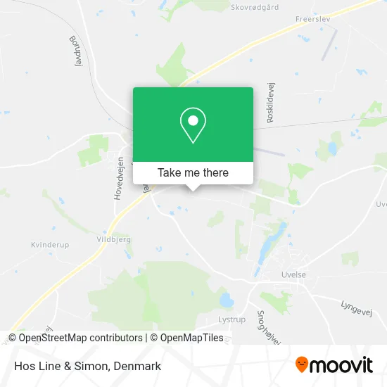Hos Line & Simon map